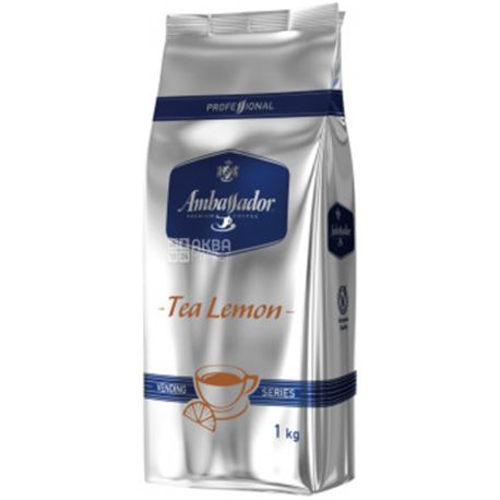 Ambassador Tea Lemon, Vending Series, 1 кг, Чай с лимоном Амбассадор для вендинга