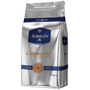 Ambassador Cappuccino Irish Cream, 1 кг, Амбассадор, Напиток капучино растворимый 