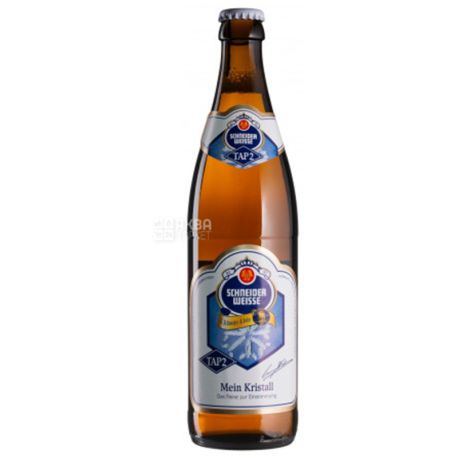 Пиво светлое, TAP 2 Mein Kristall, 500 мл, ТМ Schneider Weisse