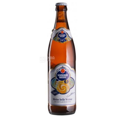 Пиво светлое TAP 1 Meine Helle Weisse, 500 мл, ТМ Schneider Weisse