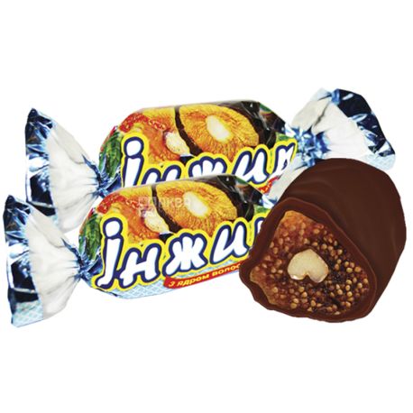 Volyn Sweets, Figs with walnuts in chocolate, sweets, 500 g