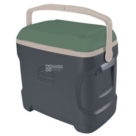 Isothermal container green, Sportsman, 28 l, TM Igloo