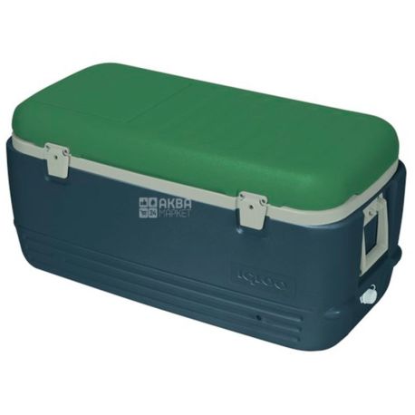 Isothermal container blue-green, 95 l, TM Igloo