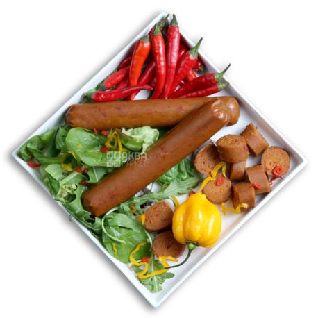 Закуска веганська Chorizo, 40 г, ТМ Veggyness