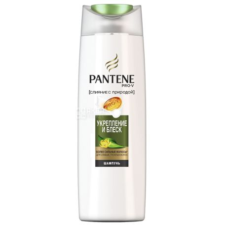 Pantene Pro-V, 400 мл, Шампунь для слабких і тьмяних волосся, Злиття з природою