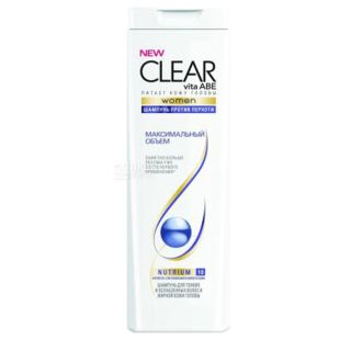 Clear Women, 200 мл, Шампунь для женских волос, Максимальный объем