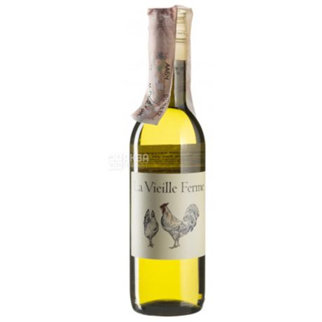 Perrin et Fils , La Vieille Ferme Cotes du Luberon Blanc, Вино белое сухое, 0,1875 л
