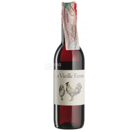 Вино красное сухое, La Vieille Ferme Cotes du Ventoux Rouge, 0,1875л, ТМ Perrin et Fils