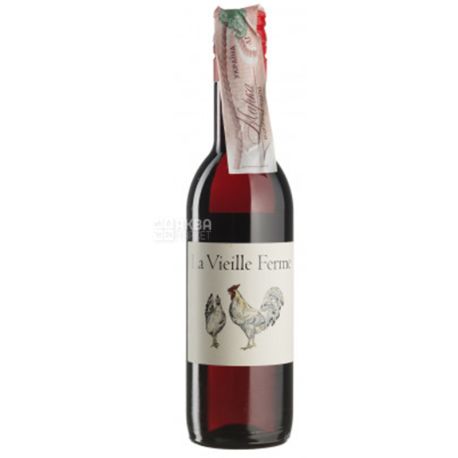 Вино красное сухое, The Old Farm Cotes du Ventoux Rouge, 0,1875л, ТМ Perrin et Fils