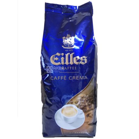 J.J.Darboven Eilles Caffe Crema, 1 кг, Кофе Дарбовен Эллис Каффе Крема, средней обжарки, в зернах