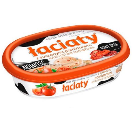 Laciaty Крем-сир вершковий з в'яленими томатами, 135 г
