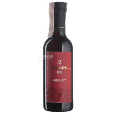 Cesari Merlot Trevenezie Essere 2 Be, Вино красное сухое, 0,25 л