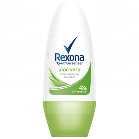 Rexona Motionsense, 50 мл, Дезодорант-антиперспірант, Алое вера