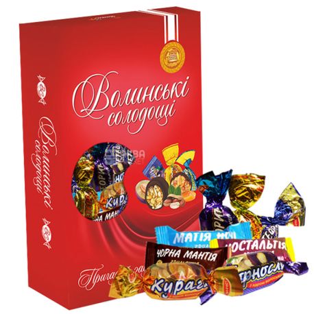 Volyn Sweets, Festive, a set of sweets, 500 g