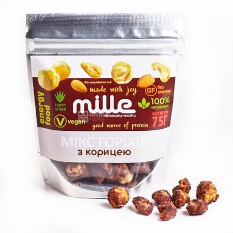 Mix of Praline nuts, 75 g, TM Mille