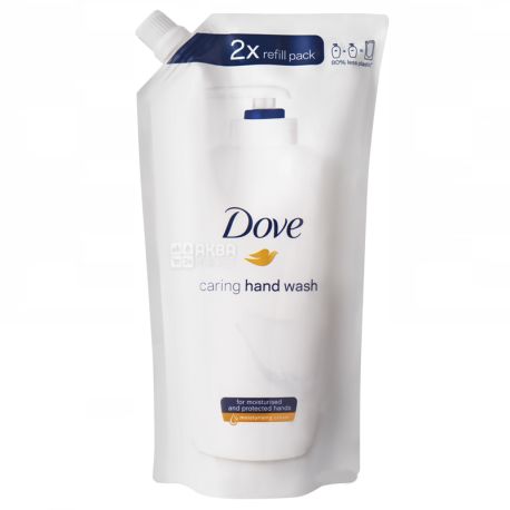 Dove, 500 мл, Жидкое крем-мыло для чувствительной кожи, Красота и уход