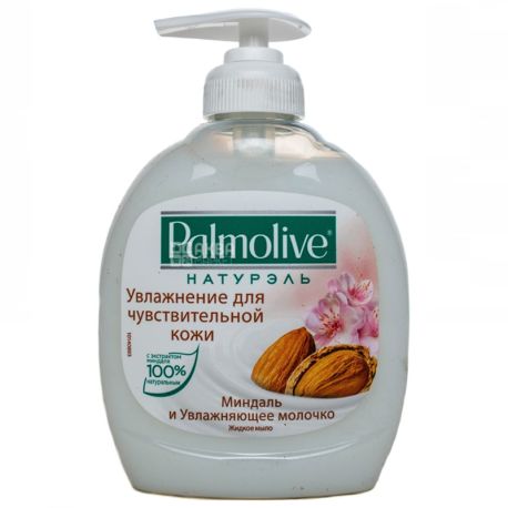 Palmolive Naturel Liquid Soap, Moisturizing for Sensitive Skin, 300 ml