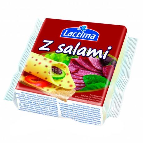Lactima Salami, Toast Cheese, 130 g