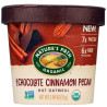 Oatmeal with chocolate, cinnamon and pecans in a glass, 55 g, TM Nature's Path