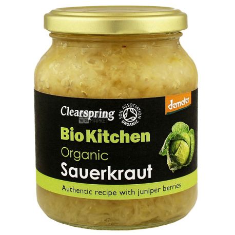 Clearspring Bio Kitchen капуста квашеная органическая, 360 г