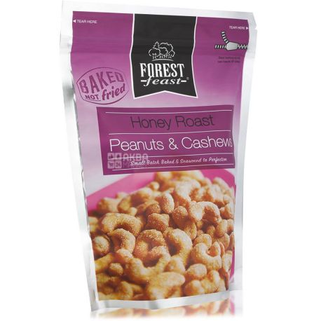 Forest Feast, Peanut & Cashew Blend in Honey Icing 250 g