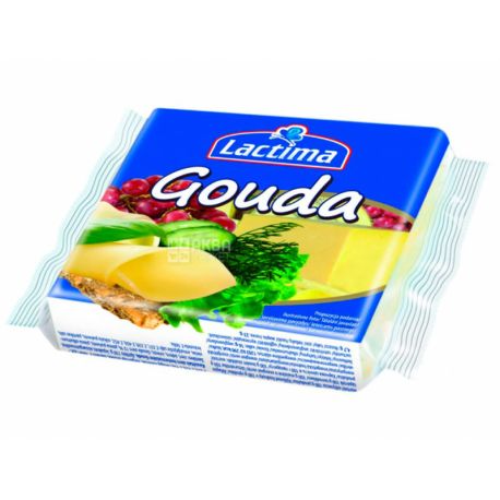 Lactima Gouda, Сыр тостовый, 130 г