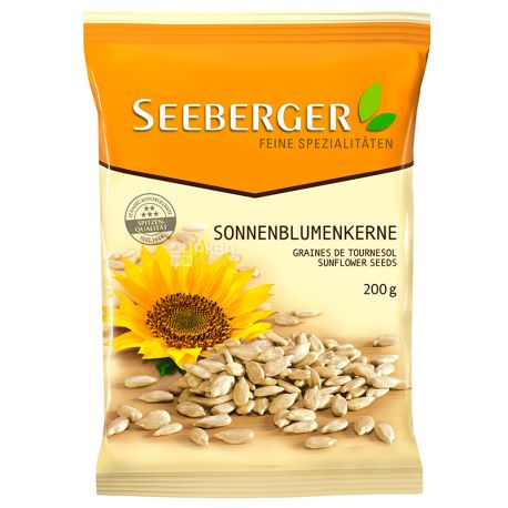 Seeberger, sunflower seeds, peeled, 200 g