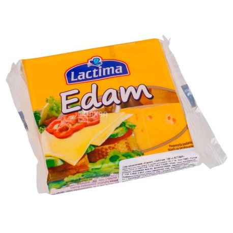 Lactima Edаm, Сир тостовий, 130 г