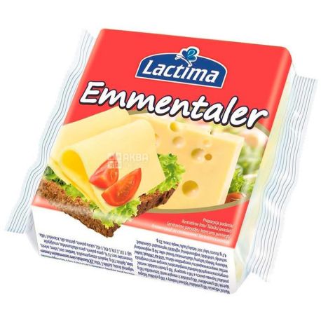 Lactima Emmentaler, Сир тостовий, 130 г