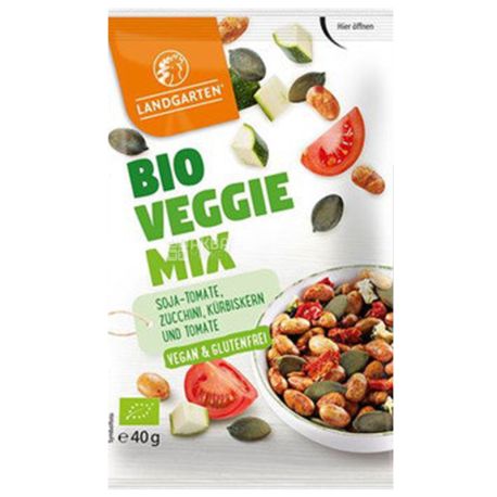 Суміш веганська органічна Bio Veggie Mix, 40 г, ТМ Landgarten