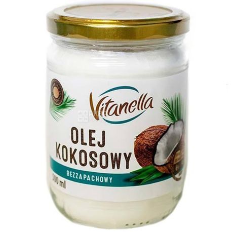 Олія кокосова, 500 г, ТМ Vitanella