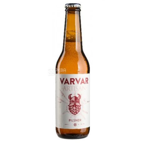 Varvar Artisan Pilsner, Пиво, 0,33 л