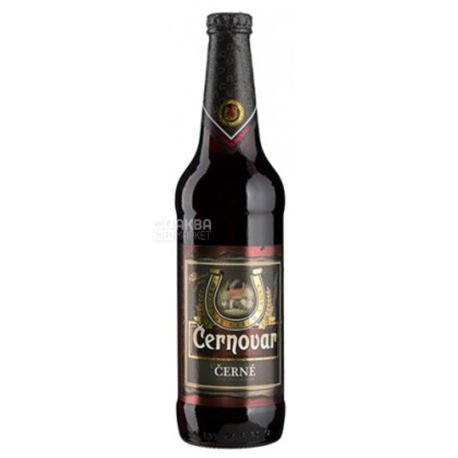 Cernovar cerne, 0.5 л, Черновар, Пиво темное, стекло