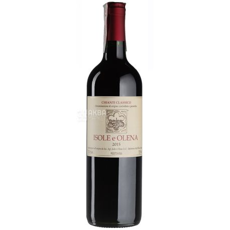 Червоне сухе вино, Cepparello, Toscana IGT, 2013, 750 мл, ТМ Isole e Olena