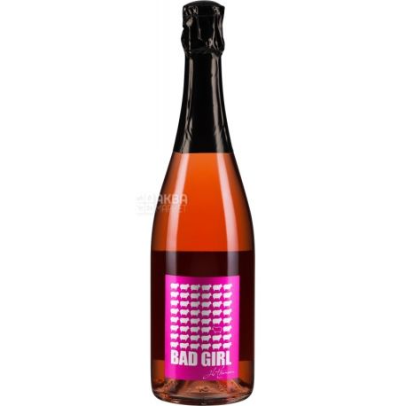 Ігристе вино, Bad Girl Rose, 2012, 750 мл, ТМ Thunevin