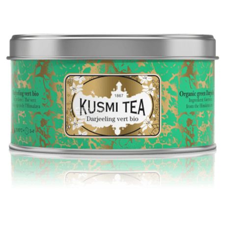 Kusmi Tea, Darjeeling, 125 г, Чай зелений Кусмі Ті, Дарджілінг, ж/б