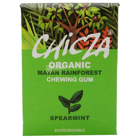 Organic Chewing Gum Sweet Mint, 30 g, TM Chicza