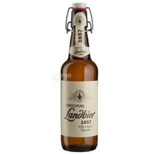 Aktien Landbier 1857, 0,5 л, Лендбир, Пиво светлое, стекло