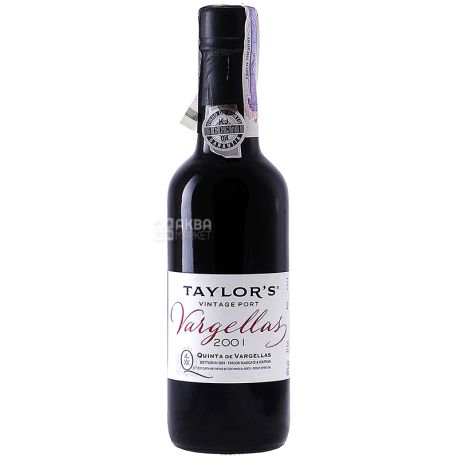 Taylor's, Quinta de Vargellas 2001, Вино красное крепленое, 0,375 л