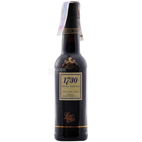 Bodegas Alvaro Domecq, Вино красное сладкое, Pedro Ximenez 1730, 0,375 л