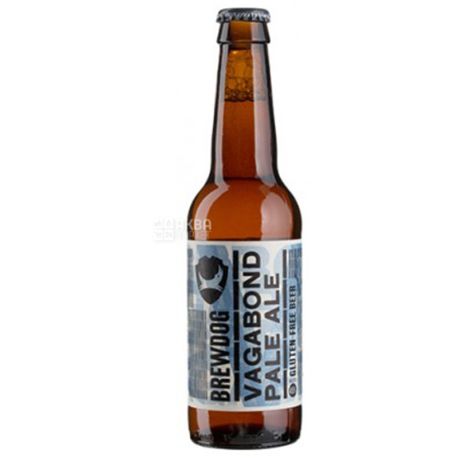 BrewDog Vagabond Pale Ale, Пиво светлое без глютена, 330 мл