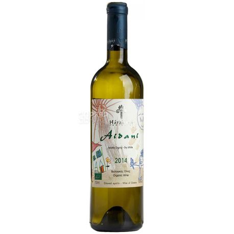 Dry white wine, Aidani, 750 ml, TM Hatzidakis Winery