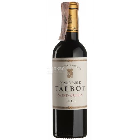 Le Connetable de Talbot, Вино красное сухое, Connetable Talbot , 0, 375 л