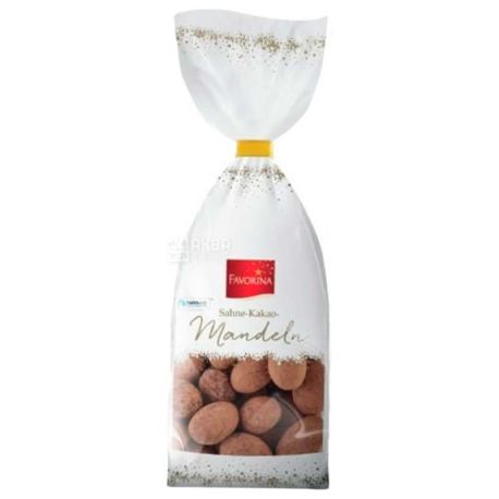 Favorina миндаль в молочном шоколаде без пудры, 200 г