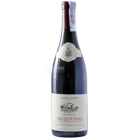 Famille Perrin, Vacqueyras Les Christins Rouge, Вино червоне сухе, 0,75 л