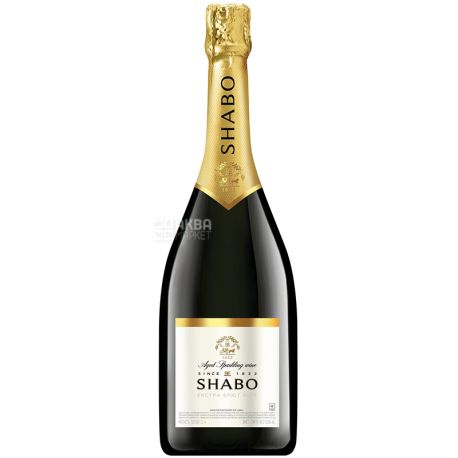 Shabo Extra Brut Classic, Игристое вино белое экстра брют, 0,75 л