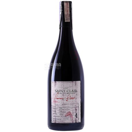 Saint Clair, Вино червоне сухе, Pinot Noir Pioneer Block, 750 мл