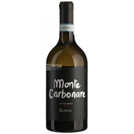 Suavia, Monte Carbonare, Вино белое сухое, 0,75 л