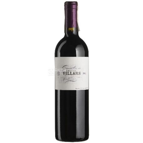 Chateau Villars, 2011, Вино красное сухое, 0,75 л