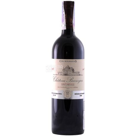 Chateau Barreyres, Вино червоне сухе, 0,75 л